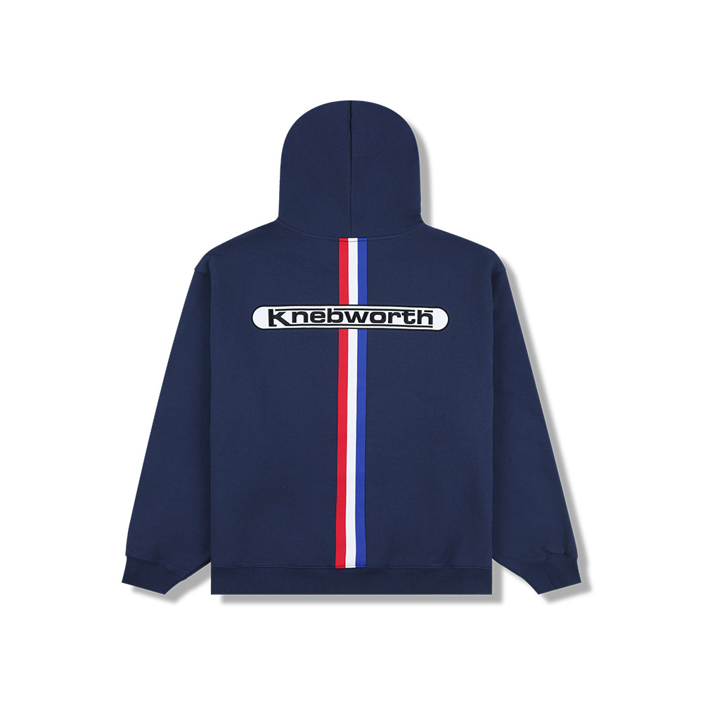 Pleasures Knebworth Hoodie - Navy - Crowdless