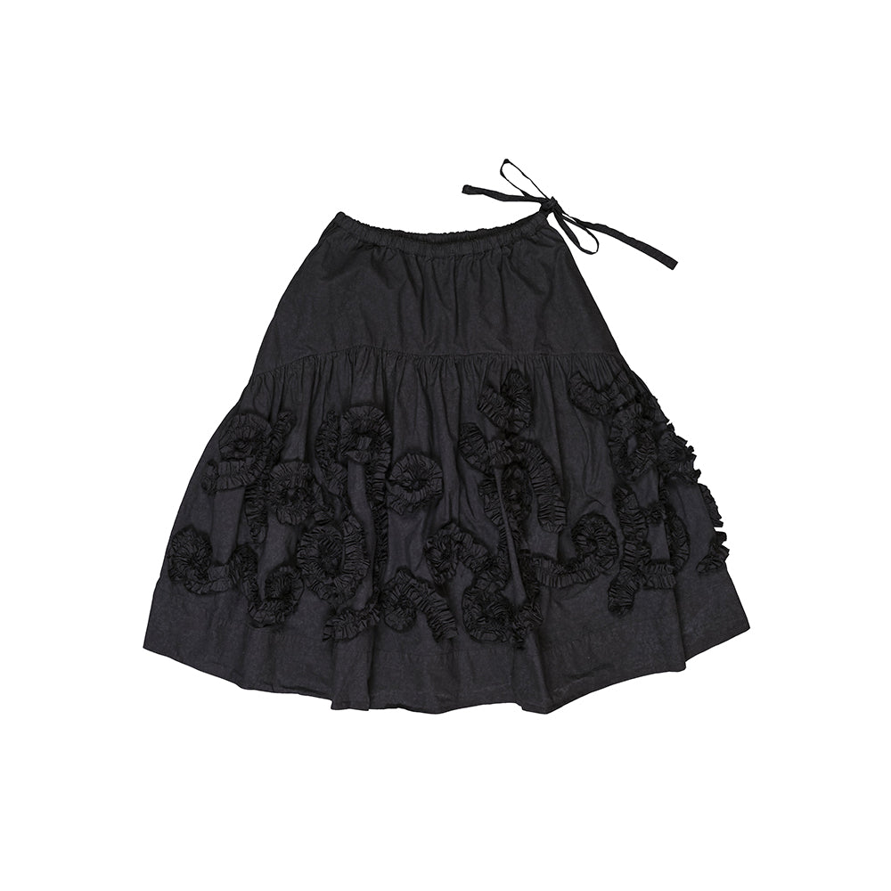 Orbit Skirt - Black Fossil