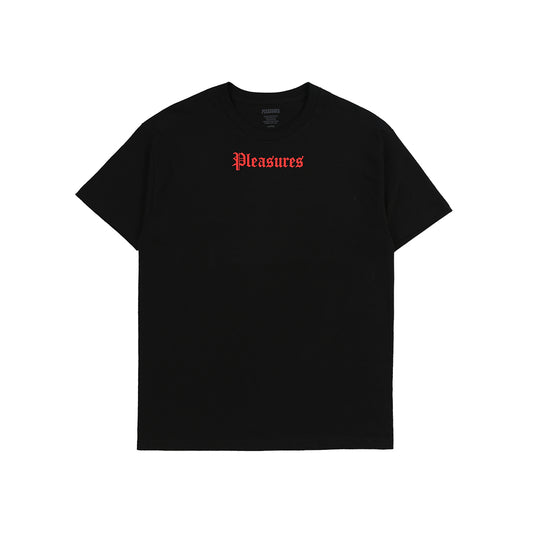 Pleasures Pub T-shirt - Black - Crowdless