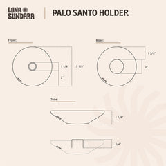 Luna Sundara Palo Santo Holder - Polka Dot - Crowdless