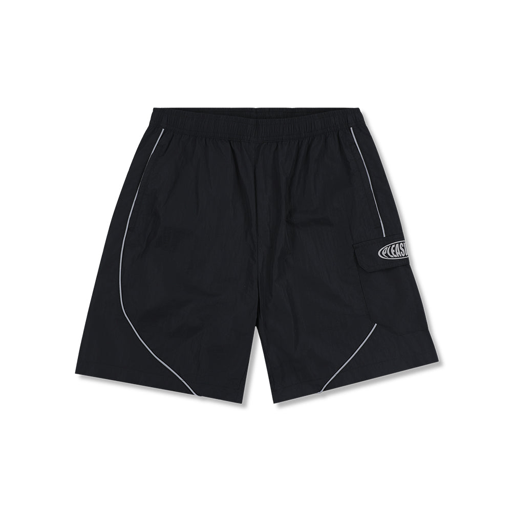 Pleasures Protection Active Shorts - Black - Crowdless