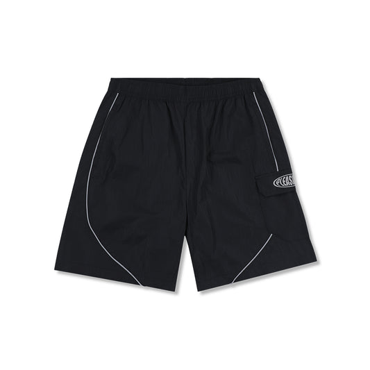 Pleasures Protection Active Shorts - Black - Crowdless