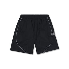 Pleasures Protection Active Shorts - Black - Crowdless