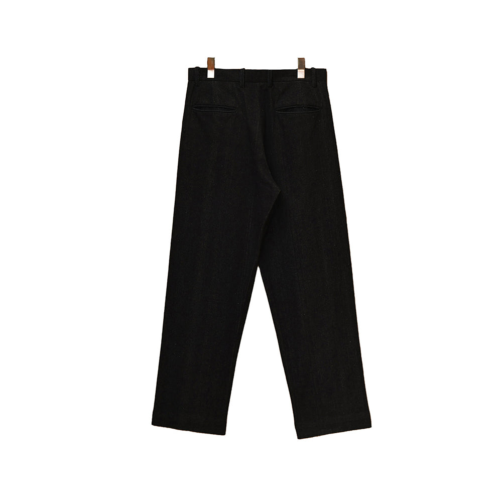 Kartik Research Beaded Trouser - Black/Jute - Crowdless