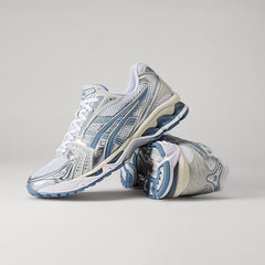Asics Gel-Kayano 14 - White/Light Navy - Crowdless