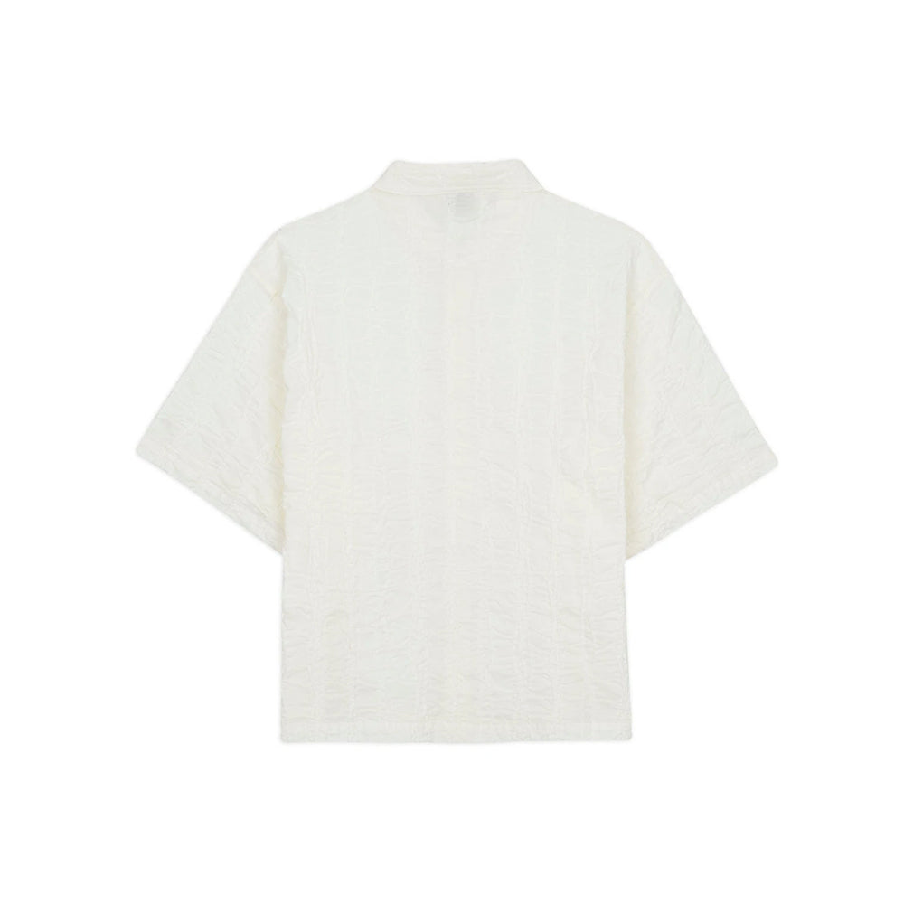 Brain Dead Twisted Piping Shirt - Natural - Crowdless