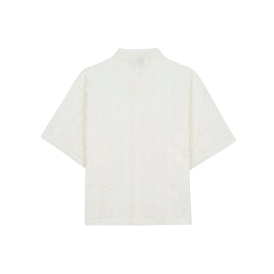 Brain Dead Twisted Piping Shirt - Natural - Crowdless