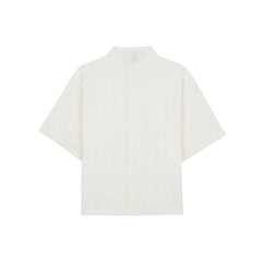 Brain Dead Twisted Piping Shirt - Natural - Crowdless