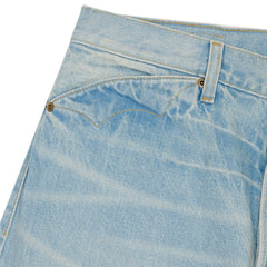 Brain Dead Type 00 15OZ Selvedge Denim Pant - Light Washed Indigo - Crowdless