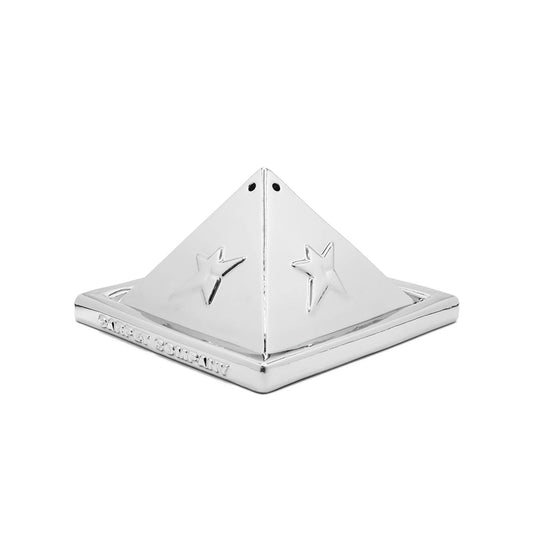 Carpet Company Pyramid Incense Chamber - Silver - Crowdless