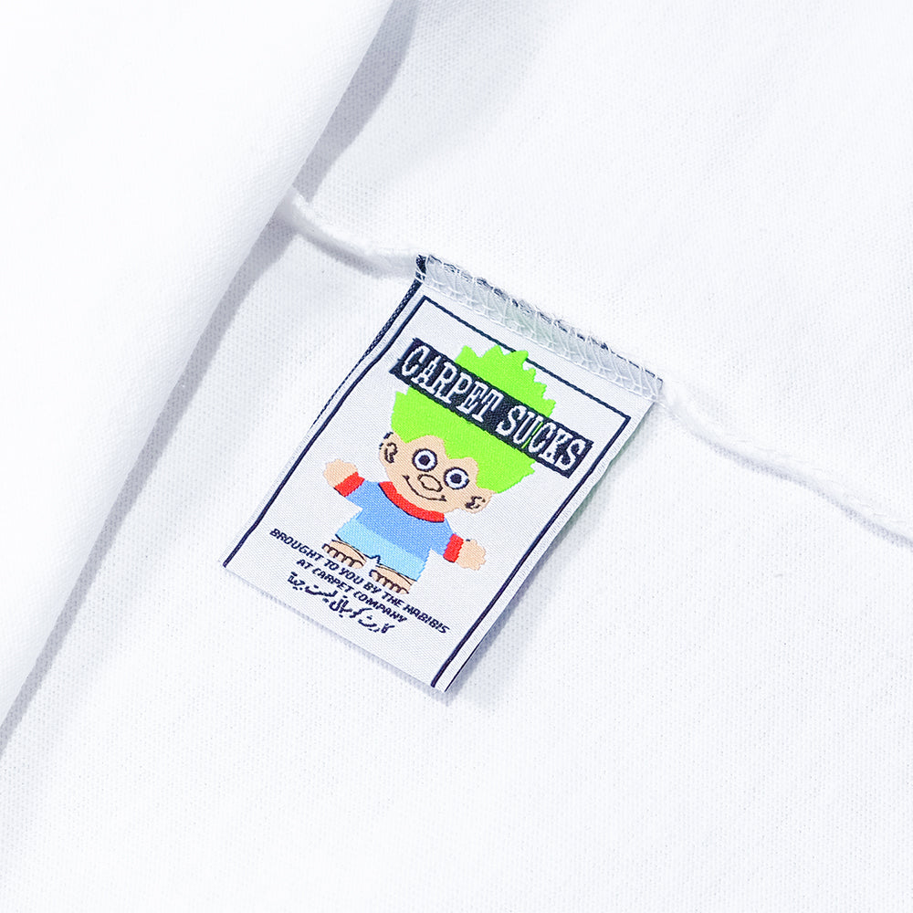 Carpet Company Smoking Kills Tee - White - Crowdless