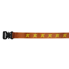 Woven Belt - Brown/Yellow