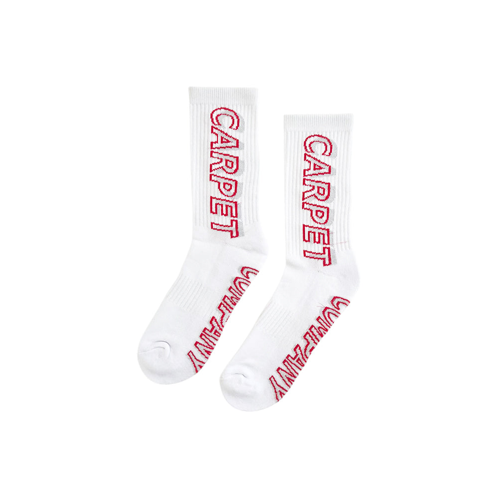 Carpet Company Misprint Sock - White - Crowdless