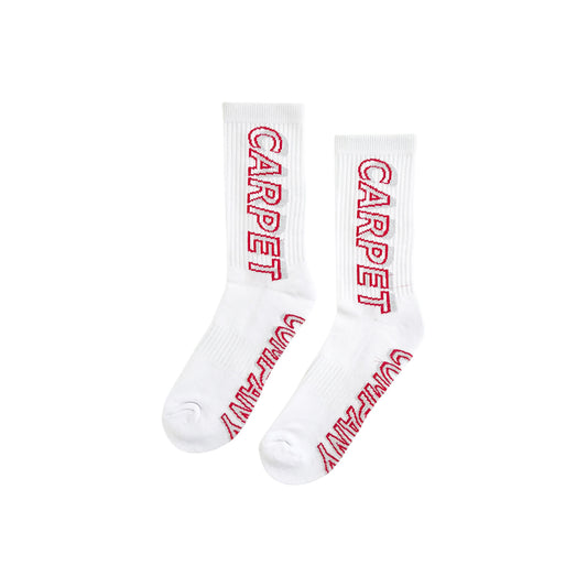 Carpet Company Misprint Sock - White - Crowdless