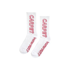 Carpet Company Misprint Sock - White - Crowdless