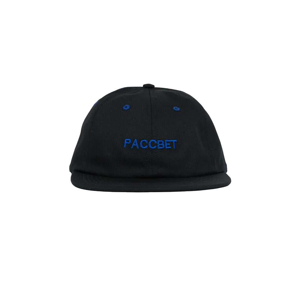6-Panel Paccbet Cap - Black