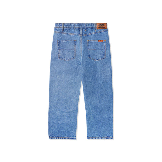 Butter Goods Relaxed Denim Jeans - Washed Indigo - Crowdless