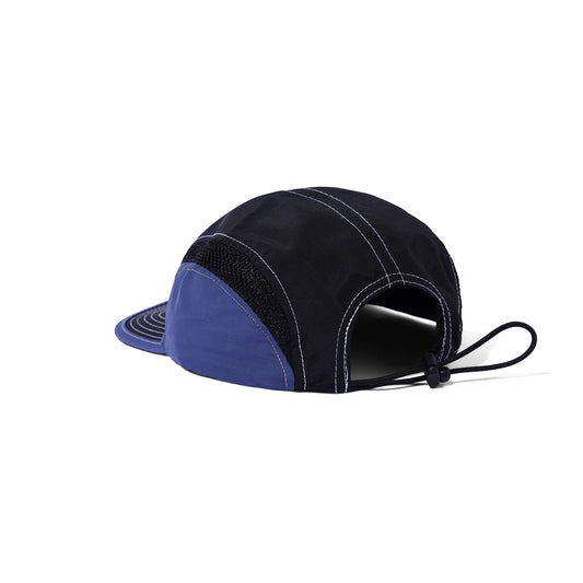 Butter Goods Trail 4 Panel Cap - Black - Crowdless