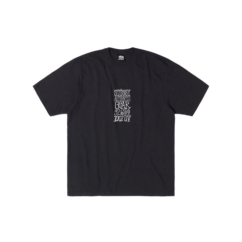 Authentic Gear Tee Pigment Dyed - Faded Black