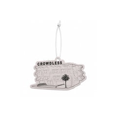 Crowdless Car Air Freshener - White