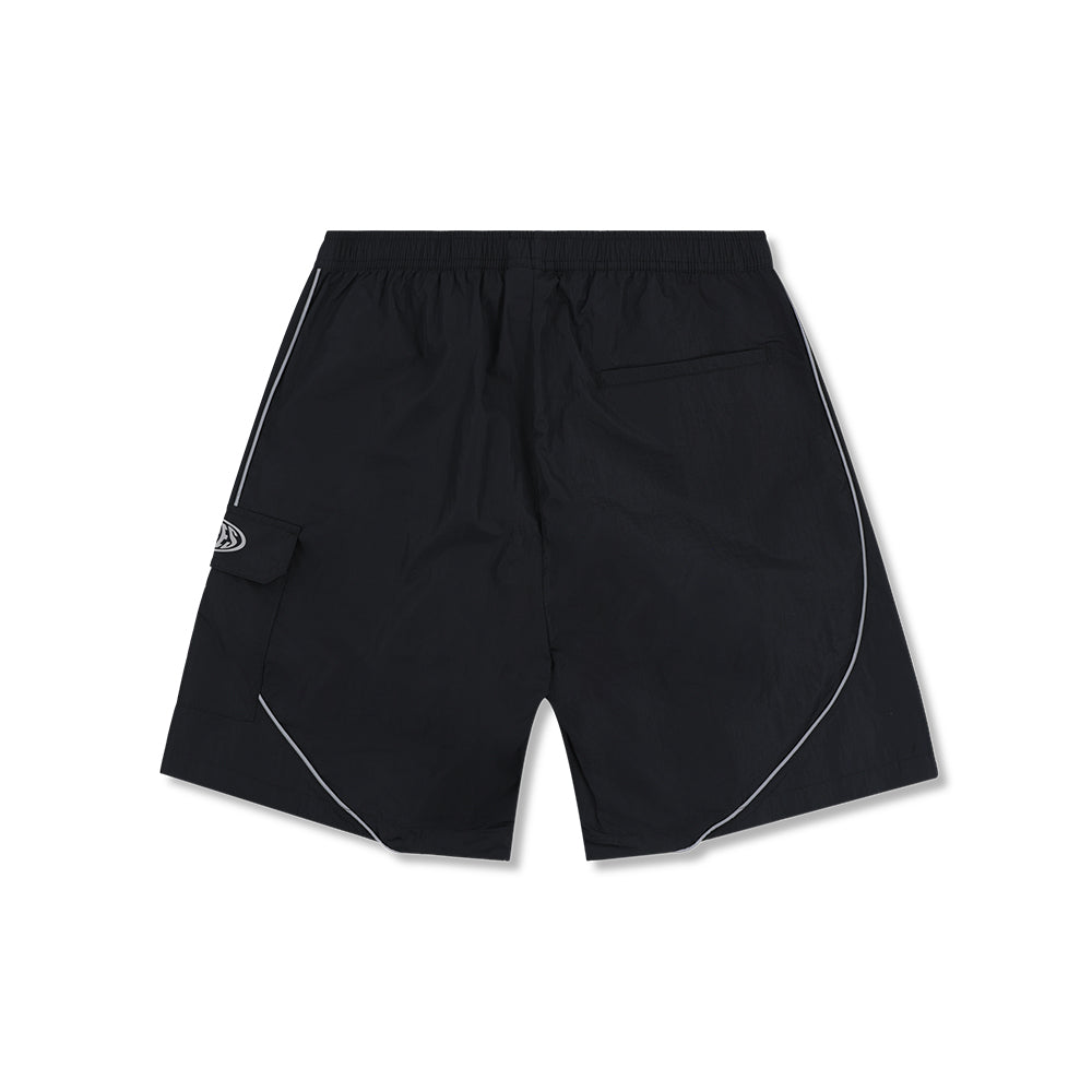 Pleasures Protection Active Shorts - Black - Crowdless