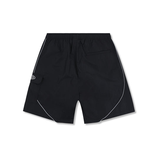 Pleasures Protection Active Shorts - Black - Crowdless