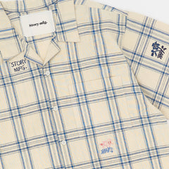 Story mfg Greetings Shirt SS - French Gingham Interrupted - Crowdless