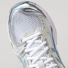 Asics Gel-Kayano 14 - White/Light Navy - Crowdless