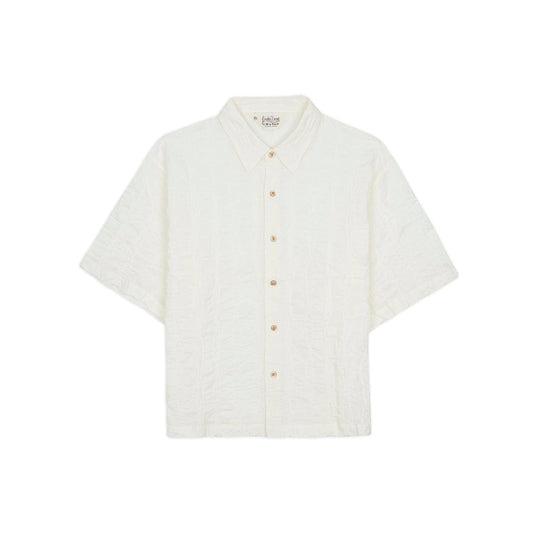 Brain Dead Twisted Piping Shirt - Natural - Crowdless