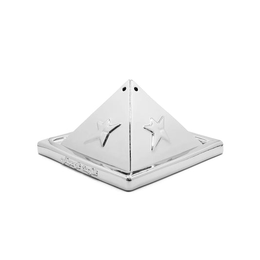 Carpet Company Pyramid Incense Chamber - Silver - Crowdless