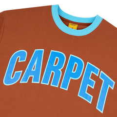 Varsity Ringer Tee - Brown
