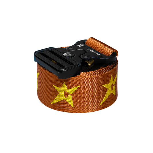 Woven Belt - Brown/Yellow