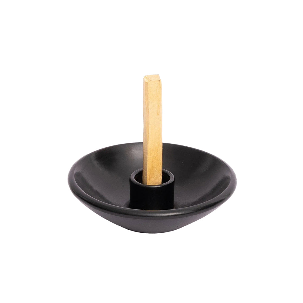 Luna Sundara Palo Santo Holder - Black - Crowdless