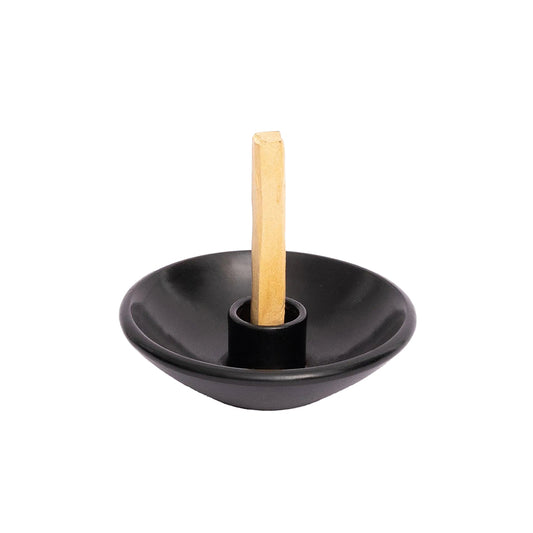 Luna Sundara Palo Santo Holder - Black - Crowdless
