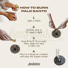 Palo Santo Smudging Sticks (1 Pound)