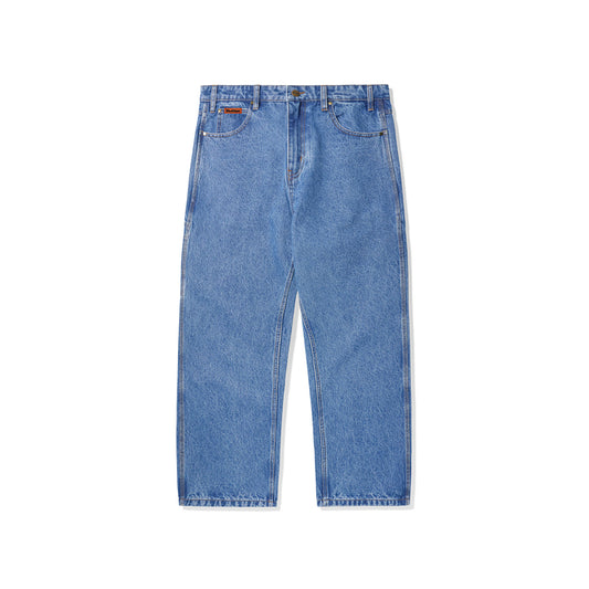 Butter Goods Relaxed Denim Jeans - Washed Indigo - Crowdless