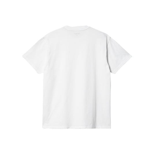 S/S Pocket Heart T-Shirt - White