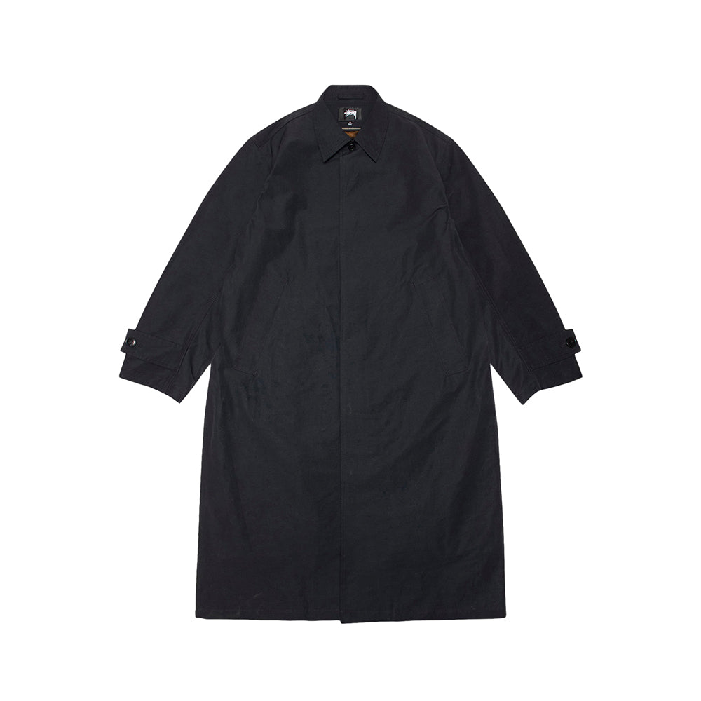 Stüssy All Season Trench - Black - Crowdless