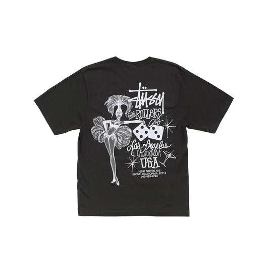 High Rollers Tee - Faded Black