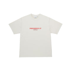 Gramicci Footprints Tee Pigment Dyed - Natural Pigment - Crowdless