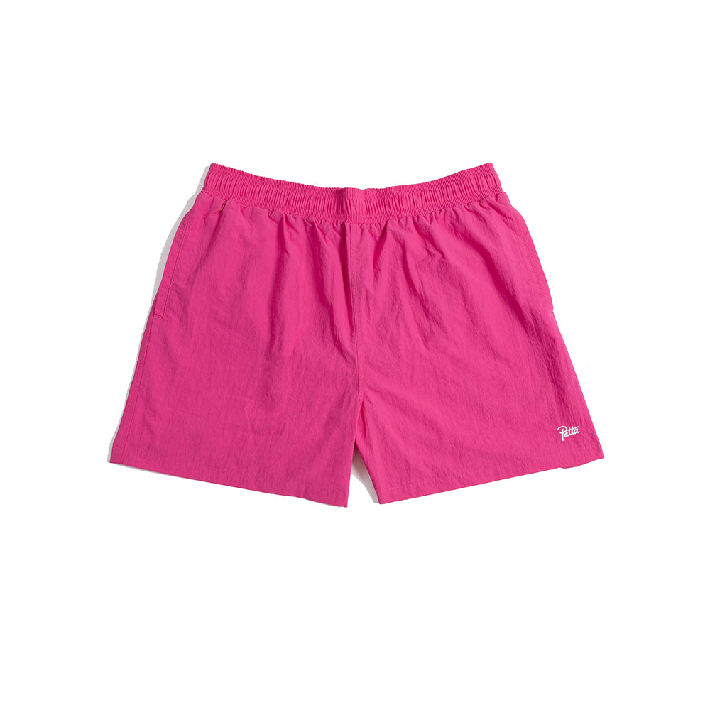 Patta Basic Nylon Swim Shorts - Rose Violet - Crowdless