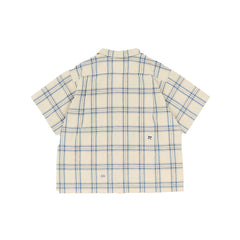 Story mfg Greetings Shirt SS - French Gingham Interrupted - Crowdless