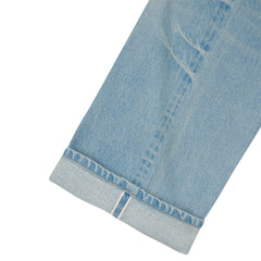 Brain Dead Type 00 15OZ Selvedge Denim Pant - Light Washed Indigo - Crowdless