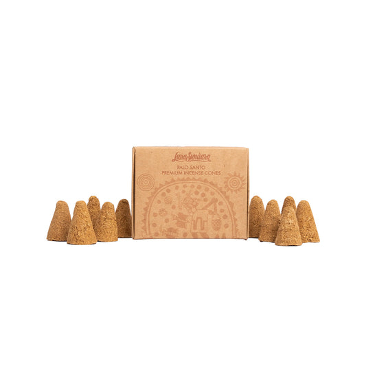 Luna Sundara Palo Santo Incense Cones - Crowdless