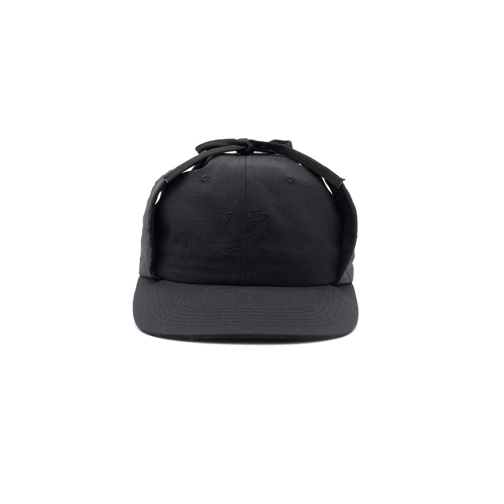 Pop Earflap Hat - Black