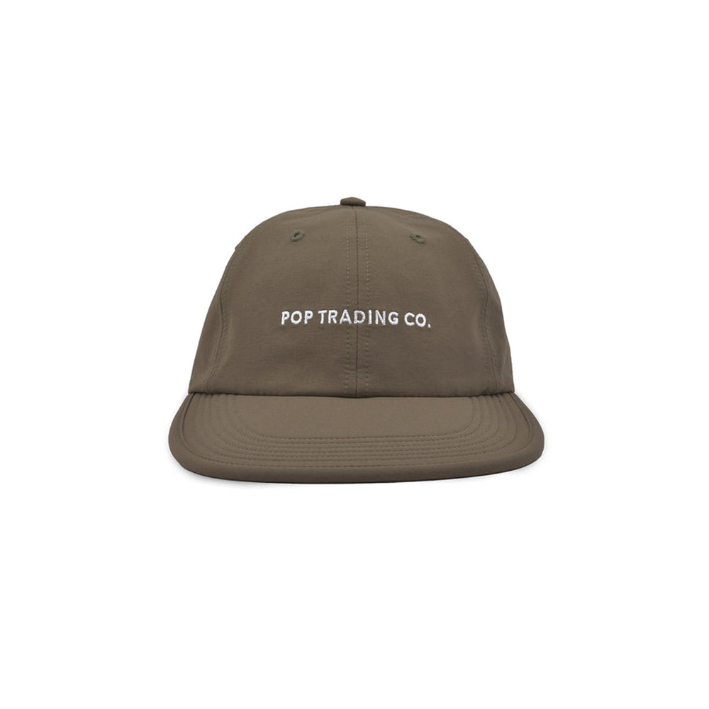 Pop Trading Company Pop Flexfoam Sixpanel Hat - Mud - Crowdless