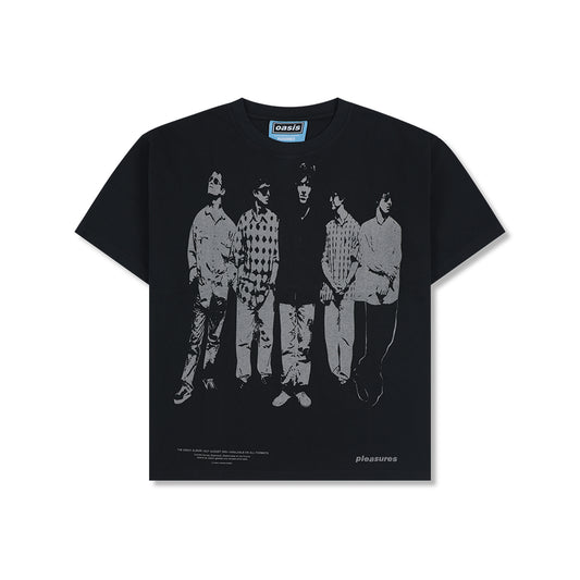 Pleasures Definitely Heavyweight Shirt - Faded Black - Crowdless