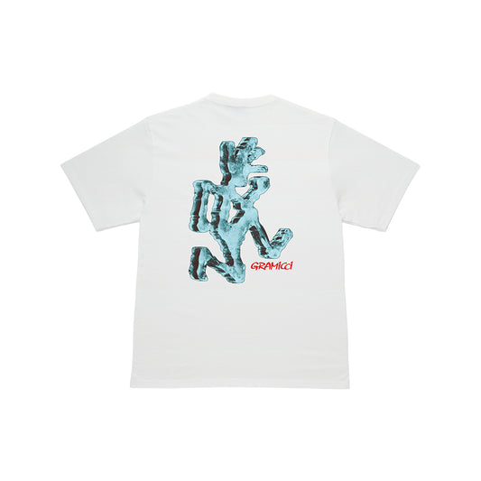 Gramicci Ice Sculpture Tee - White - Crowdless