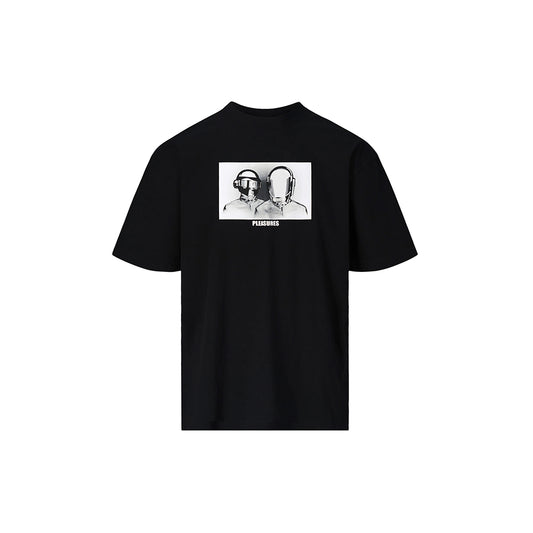 Pleasures Inverted T-Shirt - Black - Crowdless