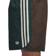 Clot Sprinter Shorts by Edison Chen - Green Night/Dark Brown